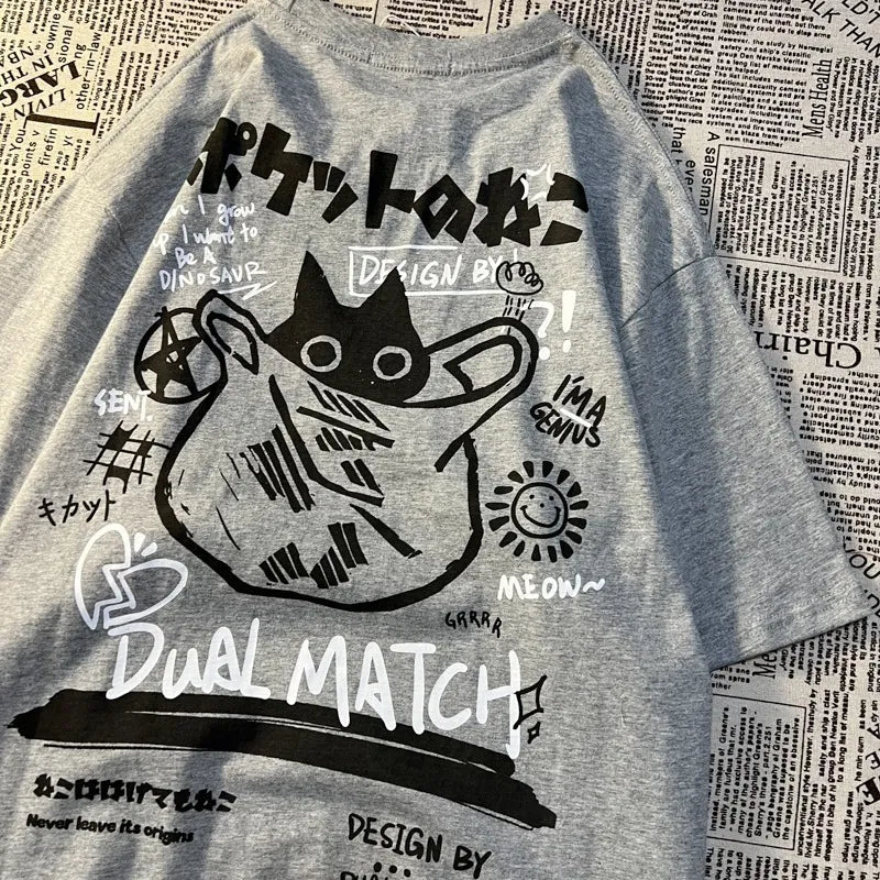 89 Japanese style Dual Match tee