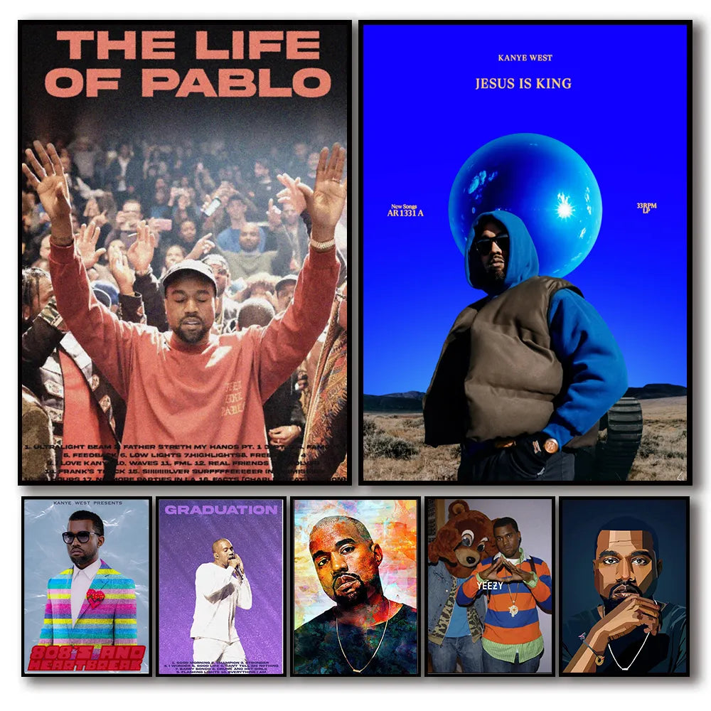 89 Kanye posters